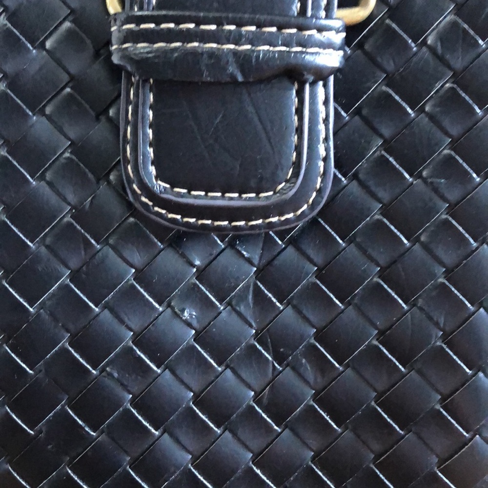 Crossbody Large Wallet Bag Black Adjustable/Removable Straps Travel Bag Passport - Picture 8 of 8